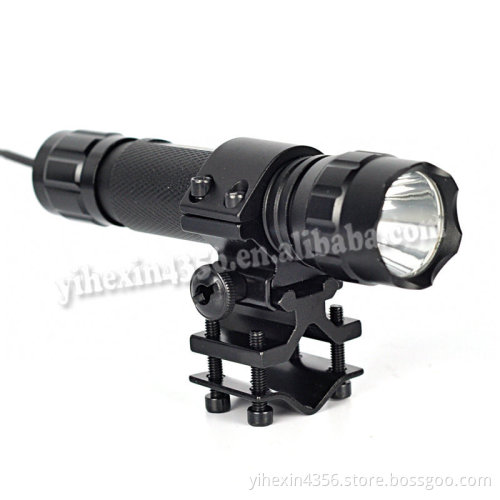 Boruit Hot Sale Q5 Aluminum Flashlight Focusing Blue Light 501B Flashlight